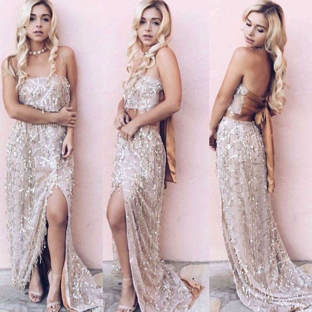 100%SILK TWO PIECE